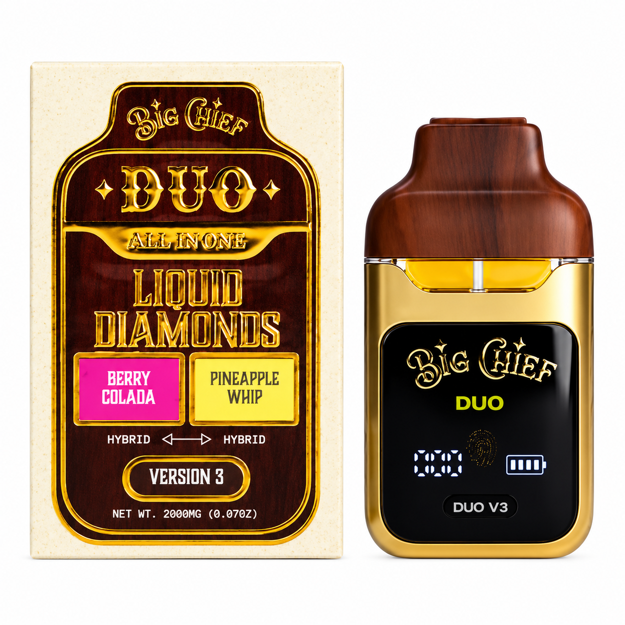 Big Chief Dual V3 2g - Liquid Diamonds