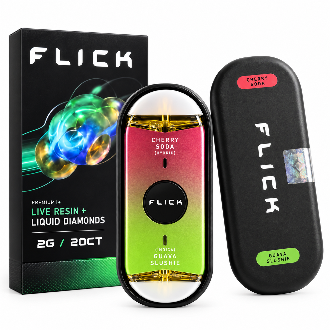 Flick Dual Spinner 2g - Live Resin + Liquid Diamonds