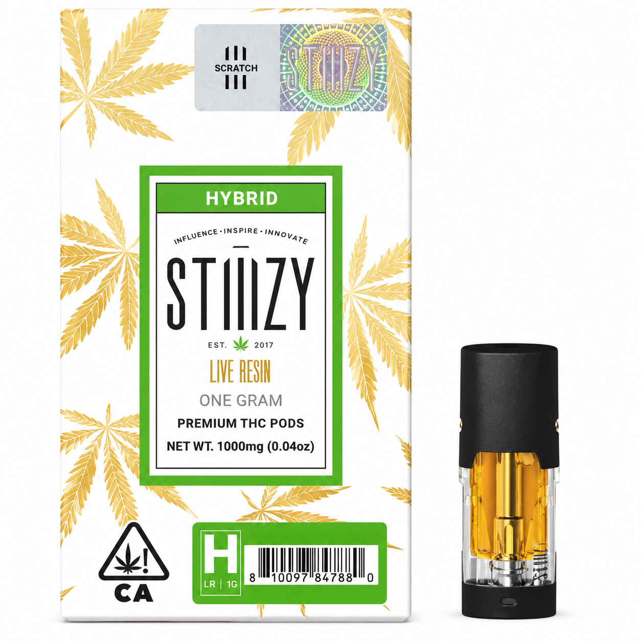 Stiiizy Live Resin Pod 1g