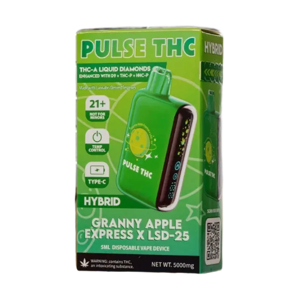 Pulse THC 5G Liquid Diamonds — Granny Apple Express X LSD-25