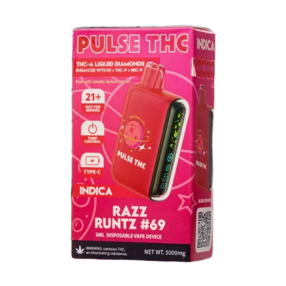 Pulse THC 5G Liquid Diamonds — Razz Runtz #69