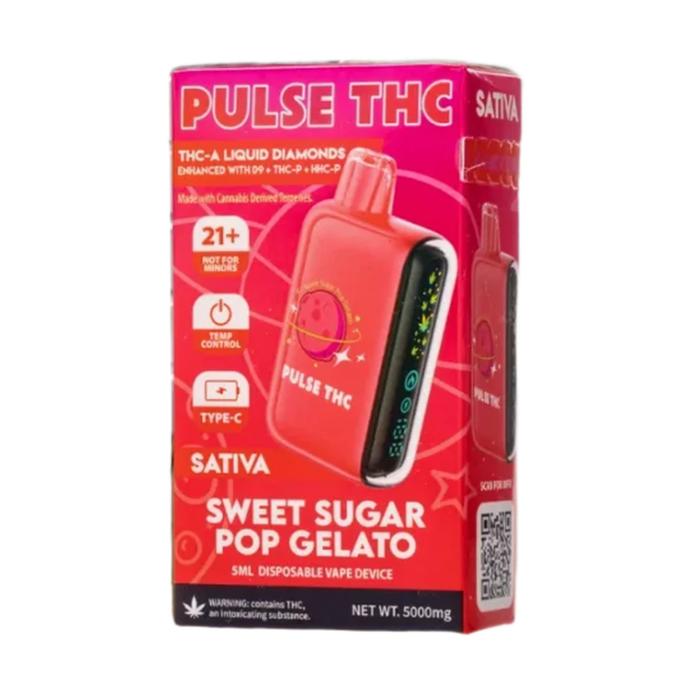 Pulse THC 5G Liquid Diamonds — Sweet Sugar Pop Gelato